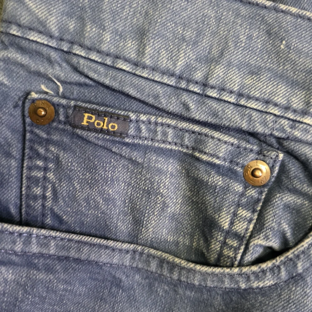 Polo Ralph Lauren The Hampton Jeans Men's 32x30 Blue Wash Relaxed Straight Denim